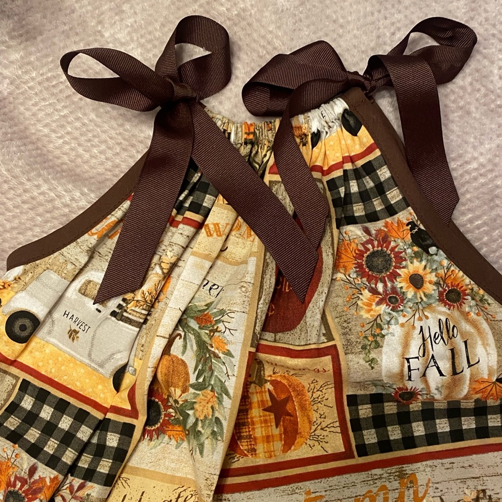 Handmade Fall Dress - Picture 3 of 6